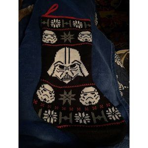 Star Wars Christmas Stocking Black Darth Vader New Condition Very Cool